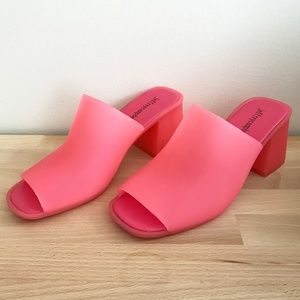 Jeffrey Campbell Petra Mule Jelly Slide Sandal 7